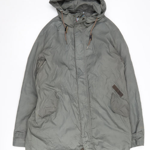 Ben Sherman Parka Grey Jacket, size Small.