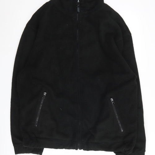 Originals Men's Black Fleece Jacket, M, Regular Fit