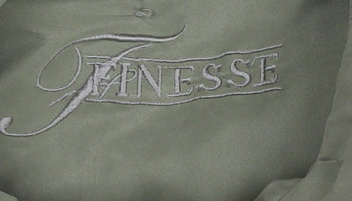 Finesse Women's Green Parka Coat Size 12 Hooded