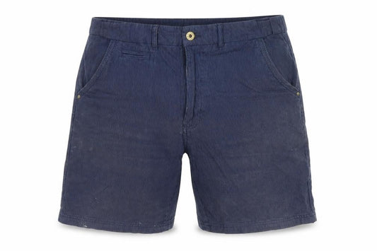 Trespass Men's Blue Chino Shorts, Size L, Striped Corduroy