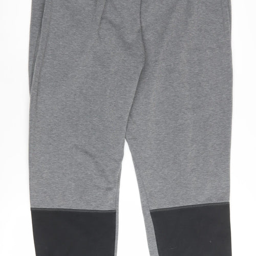 Reebok Men's Grey Jogger Trousers 2XL Activewear