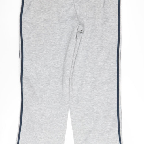 Lonsdale Men's Grey Jogger Trousers, Elastic Waist, Size Regular