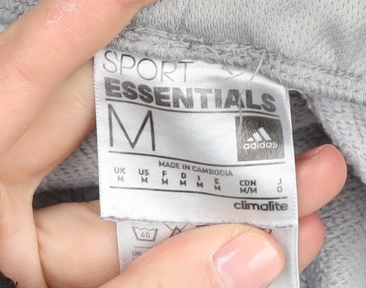 Adidas Men's Grey Jogger Trousers M - Activewear Gym