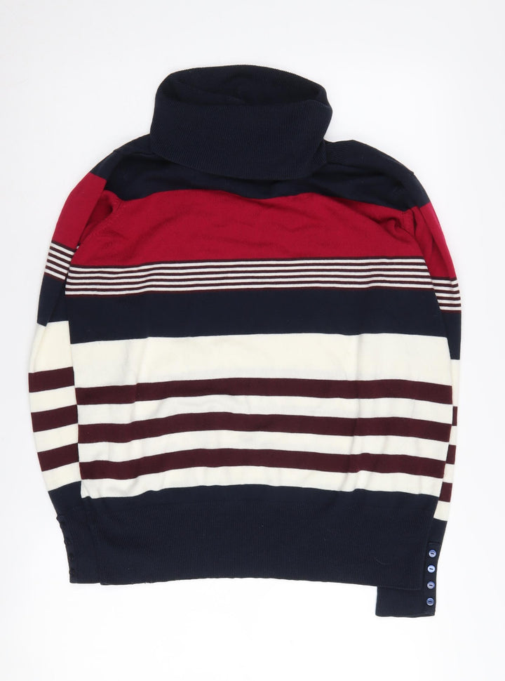 Isle Women's Multicoloured Roll Neck Pullover L