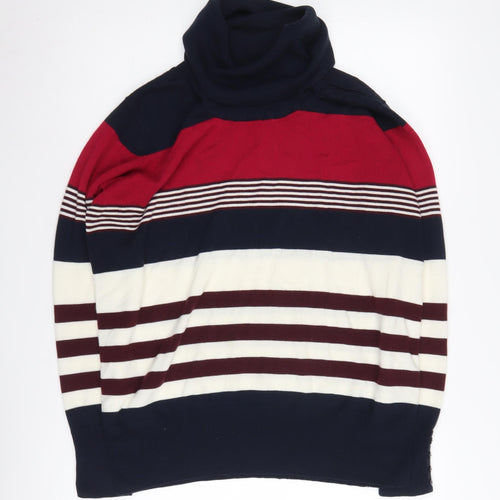 Isle Women's Multicoloured Roll Neck Pullover L