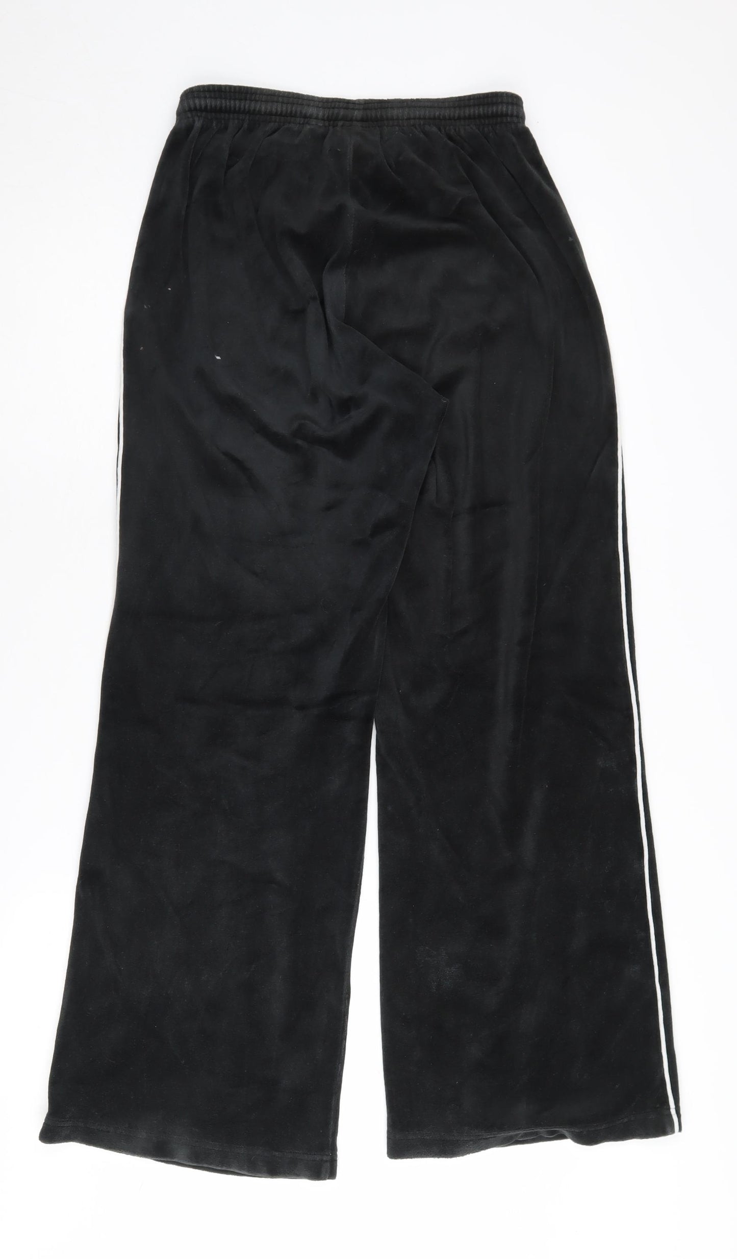 Puma Women's Black Wide-Leg Trousers Size 10