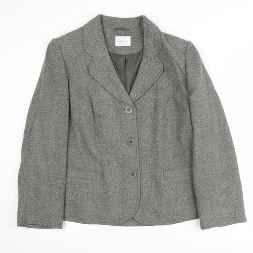 Eastex Women's Grey Blazer, Size 14, Business Wear