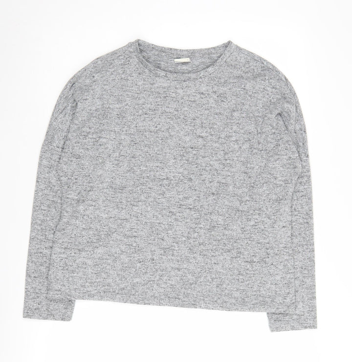 Jacqueline de Yong Women's Grey Pullover Jumper S