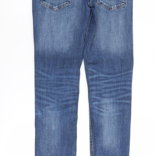 Jack & Jones Men's Blue Straight Jeans Size 29