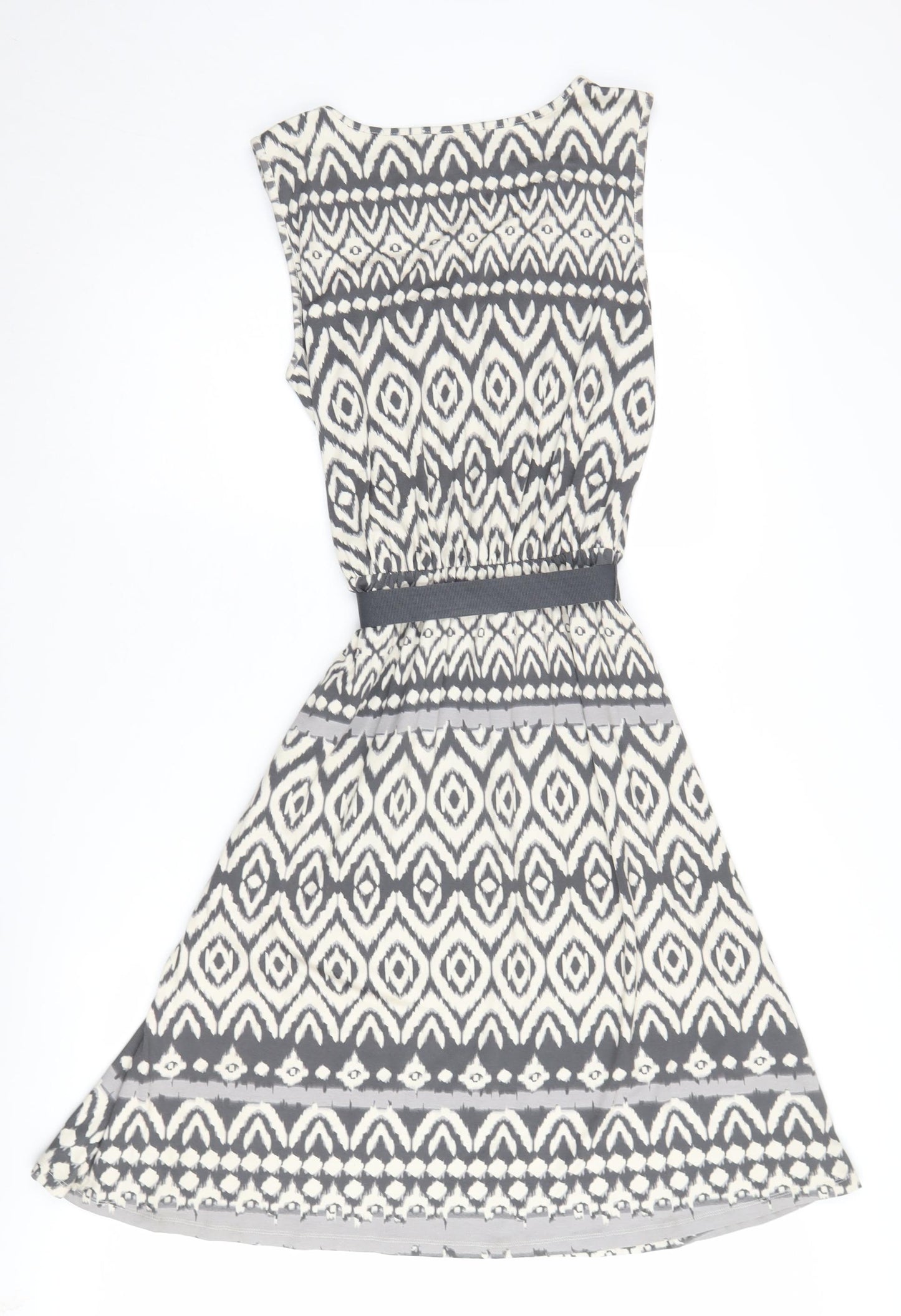 Laura Ashley Women's Geometric A-Line Dress 12