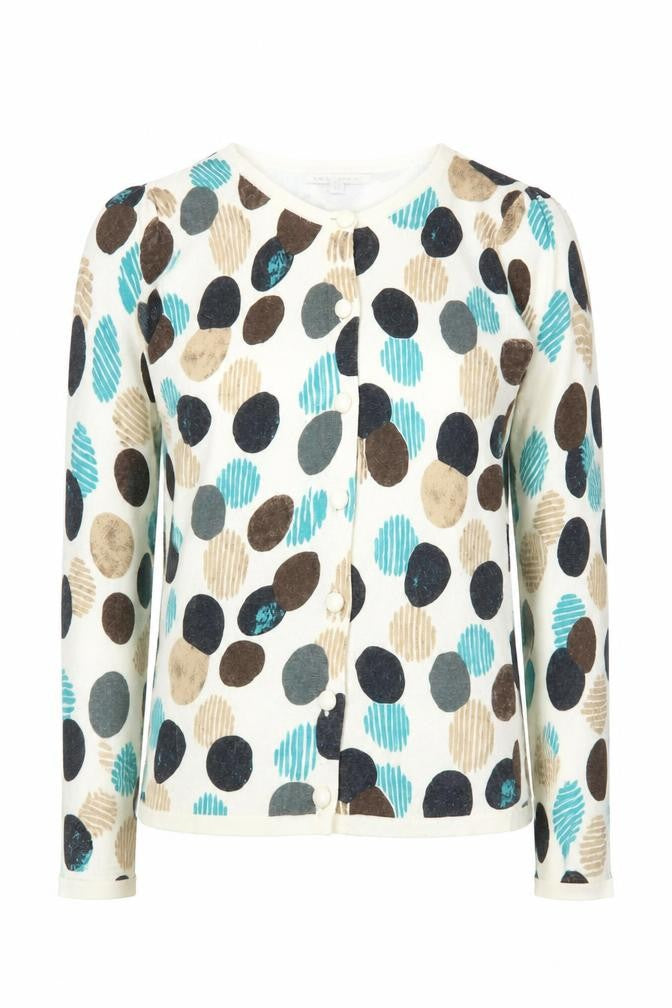 Front view of Laura Ashley Women's Multicoloured Cardigan, size 8