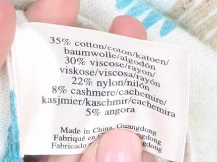 Laura Ashley Women's Multicoloured Cardigan Size 8