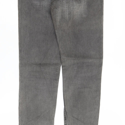 Tommy Hilfiger Men's Grey Straight Jeans, Size 26