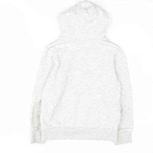 Converse Boys Grey Hoodie S Graphic Print Pullover