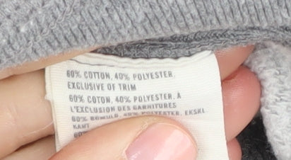 Abercrombie & Fitch Women’s Grey Pullover Hoodie, S