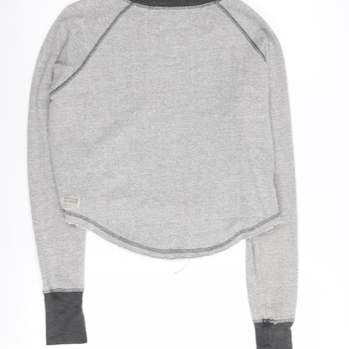 Soulcal & Co Women's Grey Pullover Sweatshirt Size 12