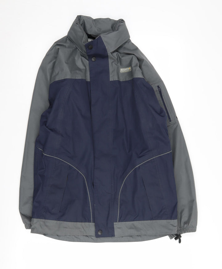 Regatta Men's Blue Grey Outdoor Jacket Size 164