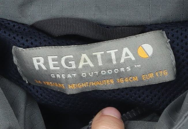 Regatta Men's Blue Grey Outdoor Jacket Size 164