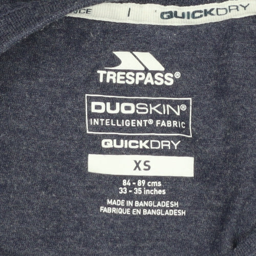 Trespass Men's Blue XS Quick Dry T-Shirt