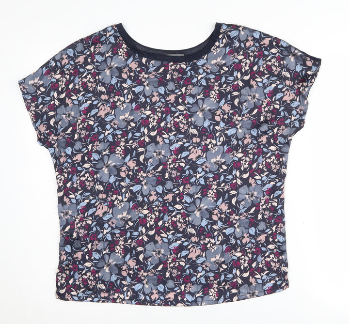 Laura Ashley Women's Floral T-Shirt Size 10