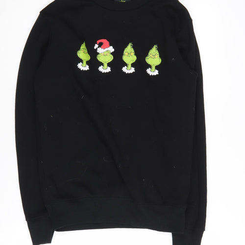 The Grinch Unisex Black XS Pullover Sweatshirt