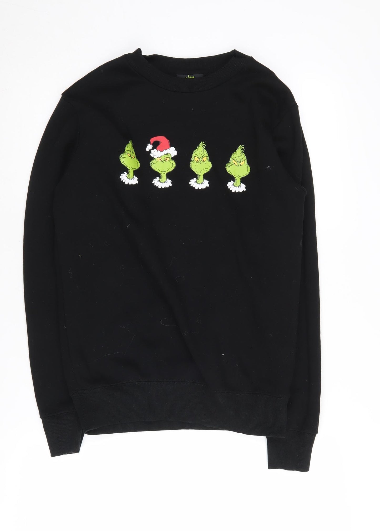 The Grinch Unisex Black XS Pullover Sweatshirt