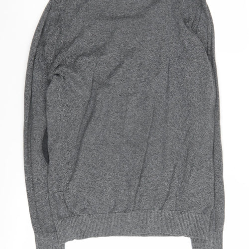 Jack & Jones Men's Grey Small Pullover Jumper