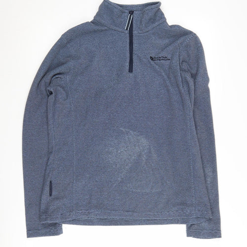 Mountain Warehouse Women's Blue Pullover Sweatshirt, Size 12