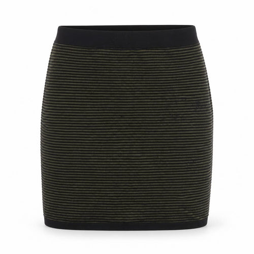 Banana Republic Women's Green Striped Skirt M