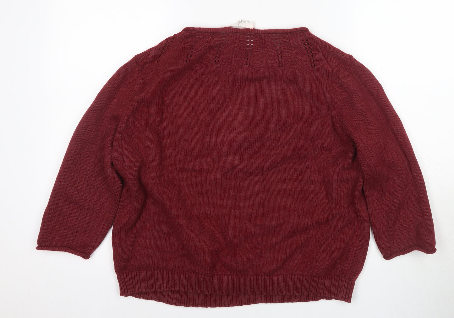 Seasalt Cornwall Women's Red Jumper Size 14