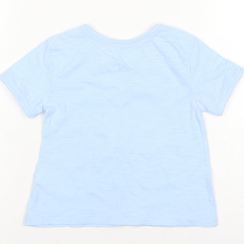 Gap Girls Blue Graphic T-Shirt 2-3 Years