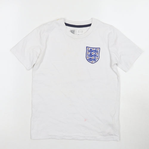 The Football Association Boys White 7-8 T-Shirt, Sports Logo