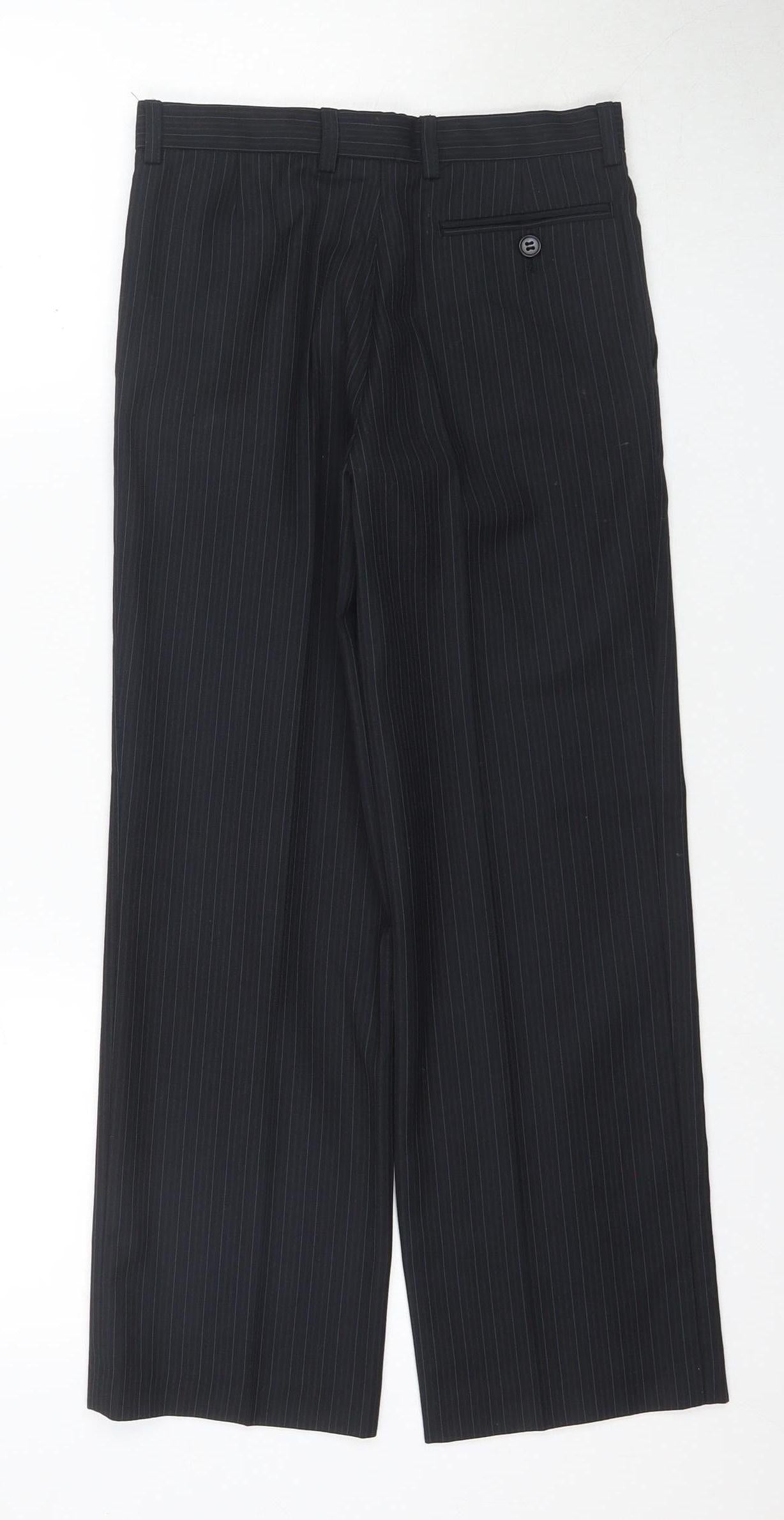 St. George by Duffer Boys Black Dress Pants 9 Years