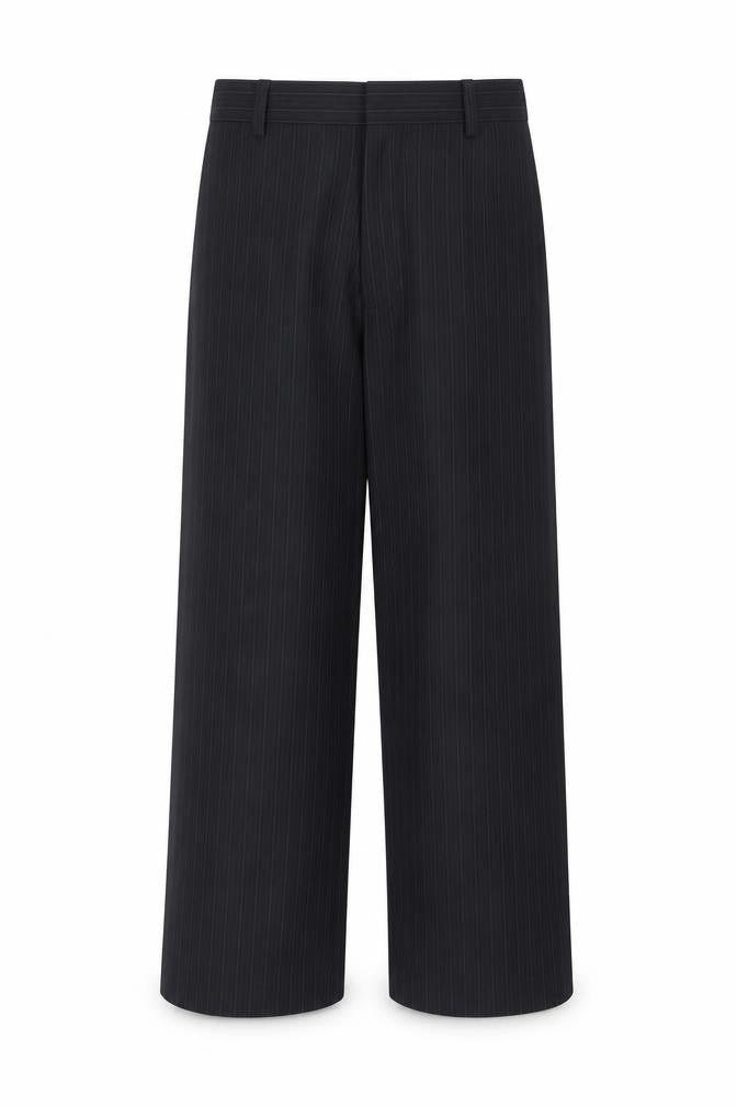 Front view of St. George by Duffer boys’ black dress pants 9 years