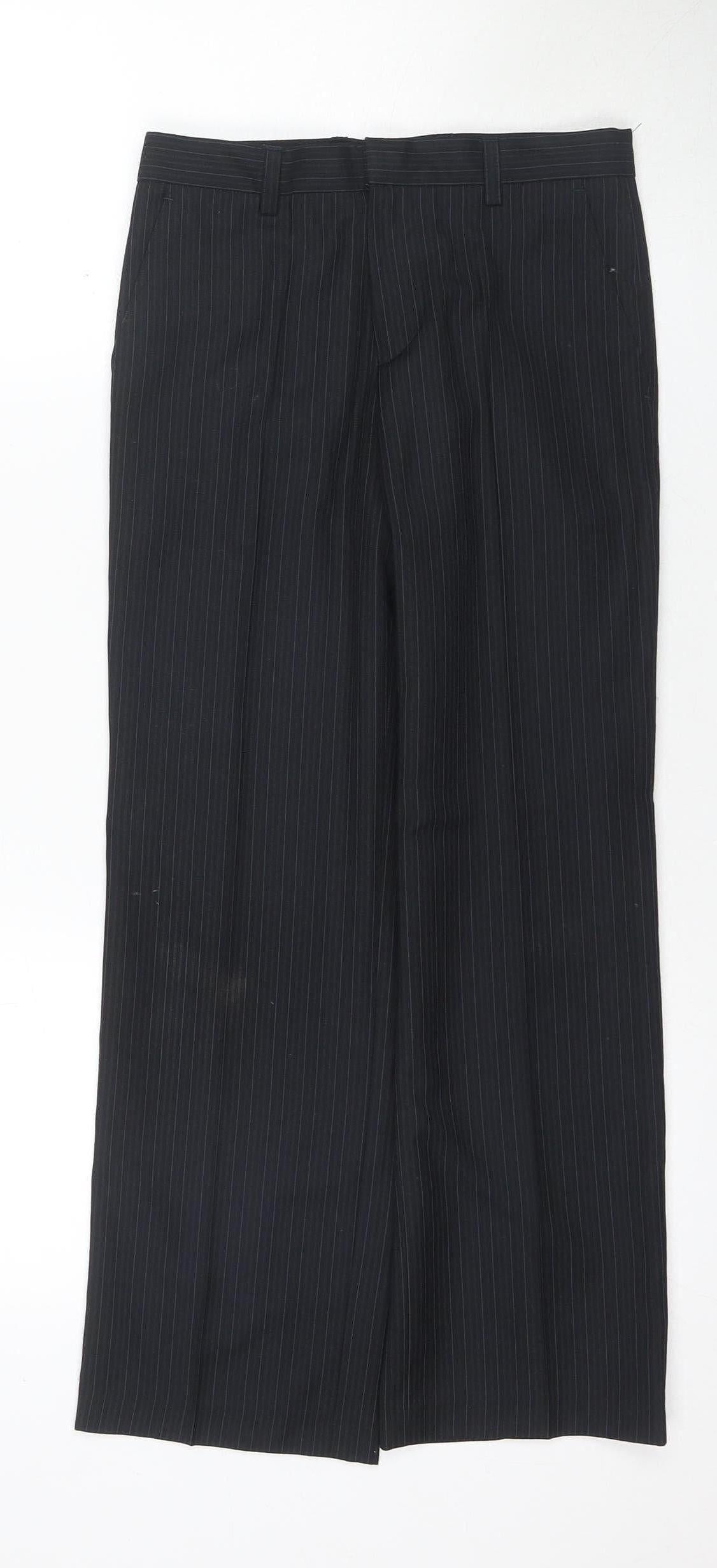 St. George by Duffer Boys Black Dress Pants 9 Years