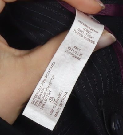 St. George by Duffer Boys Black Dress Pants 9 Years