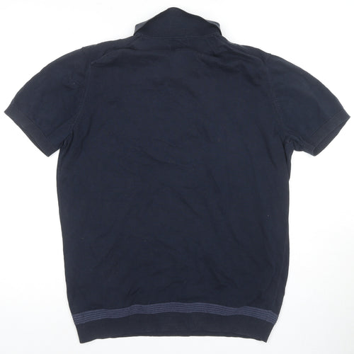 Maison du Polo Blue Men's Polo Shirt L, Casual Classic