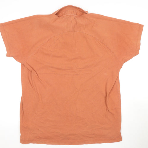 French Connection Men's Orange 2XL Polo Shirt