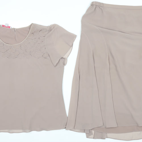 Jacques Vert Beige Women Set Size 22 Formal
