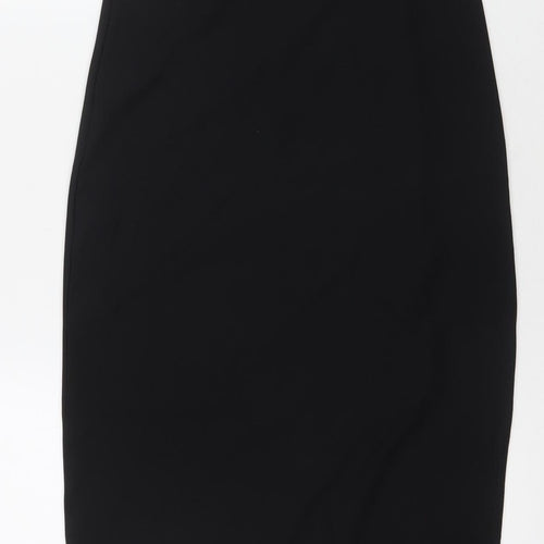 Collusion Women's Black Bodycon Midi Dress Size 6