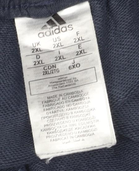 Adidas Men's Blue 2XL Athletic Shorts