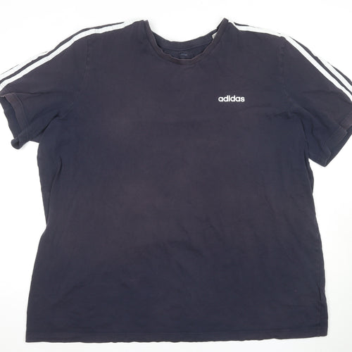 Adidas Men's 3XL Black Short Sleeve T-Shirt