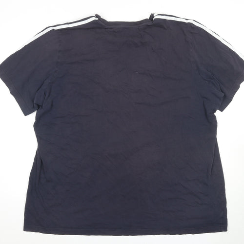 Adidas Men's 3XL Black Short Sleeve T-Shirt
