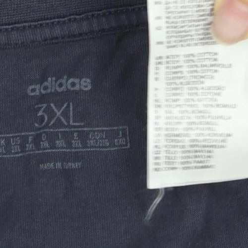 Adidas Men's 3XL Black Short Sleeve T-Shirt