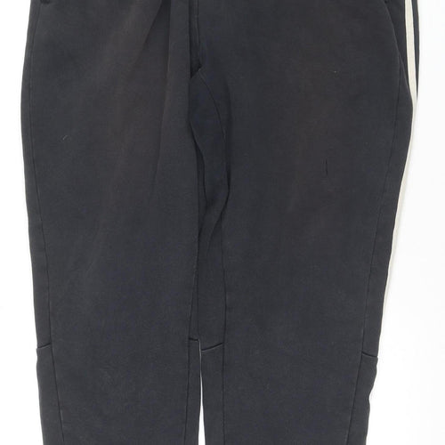 Adidas Men's Black Jogger Trousers L Gym