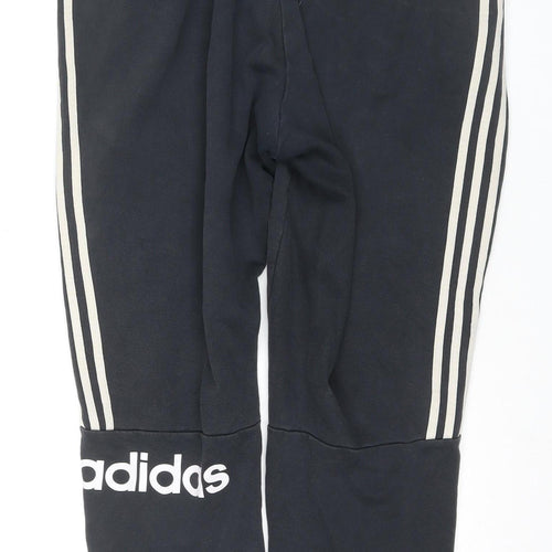 Adidas Men's Black Jogger Trousers L Gym