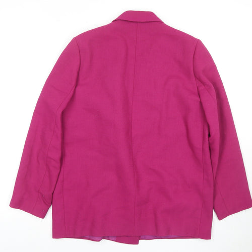 Richards Women's Pink Double-Breasted Suit Jacket