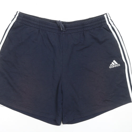 Adidas Men's Blue Athletic Shorts 2XL Gym Wear