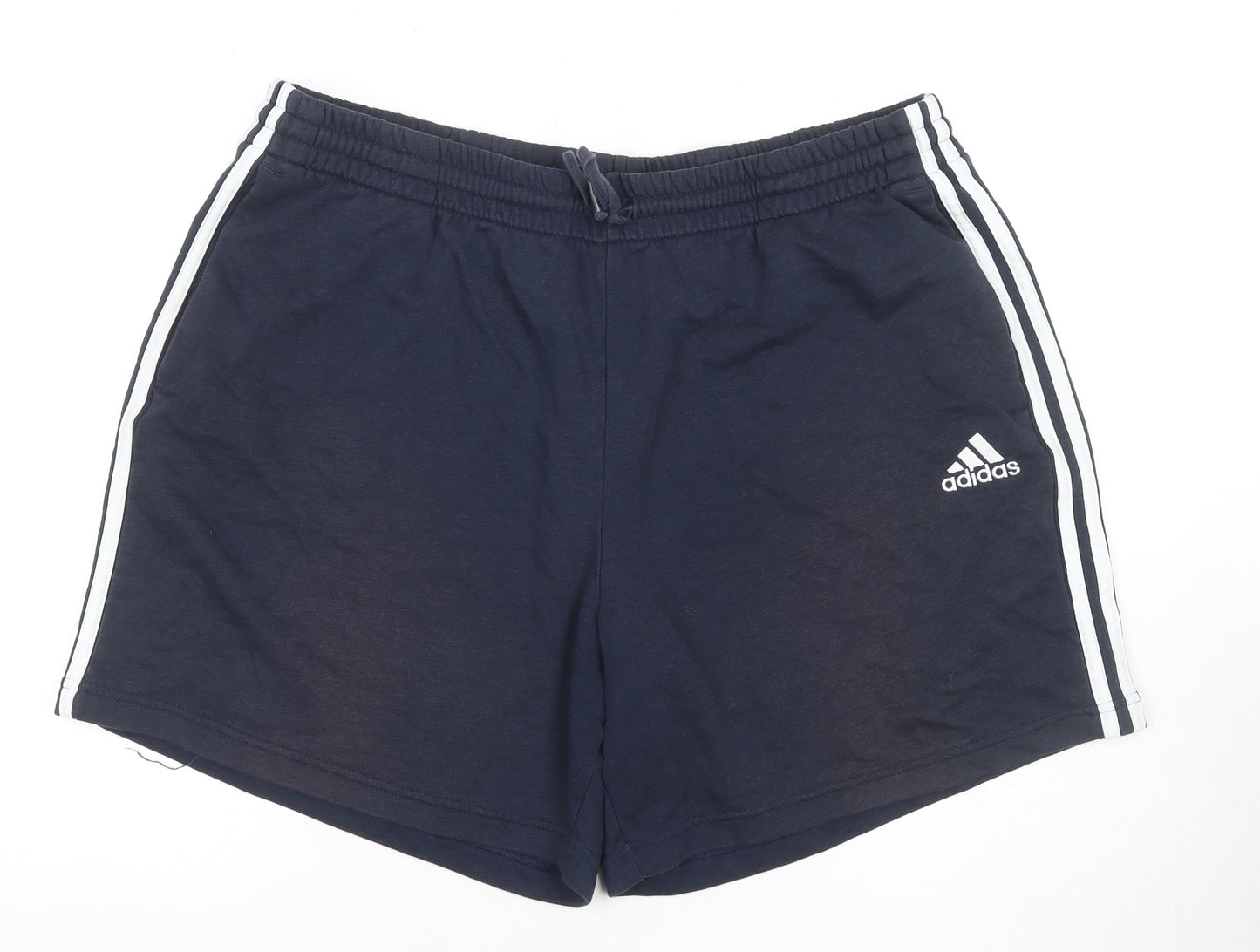 Adidas Men's Blue Athletic Shorts 2XL Gym Wear