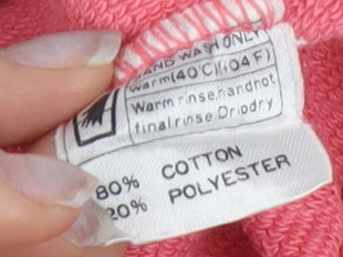 Open Championship Unisex Pink Pullover Sweatshirt, Size 18